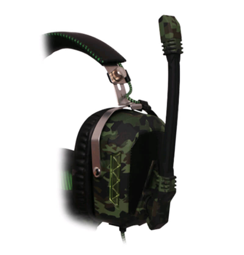 camouflage fighting style 4 pin 3.5mm gaming headset 11