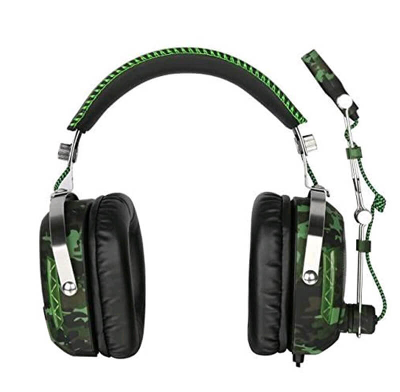 camouflage fighting style 4 pin 3.5mm gaming headset 4