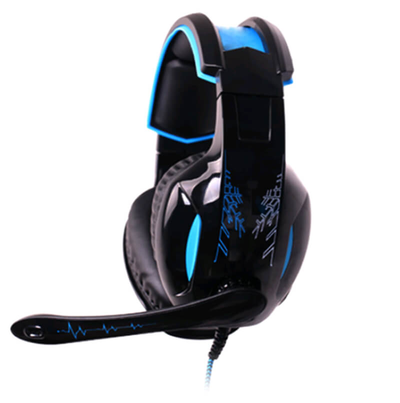 retractable mic 4 pin 3.5mm gaming headset 9